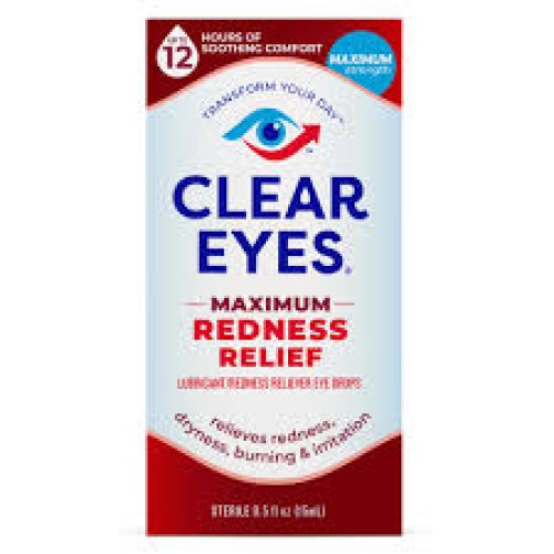 Maximum Redness Relief Lubricant/Redness Reliever Eye Drops